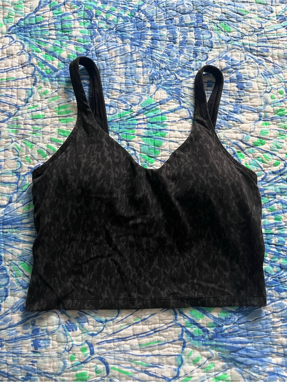 lululemon Align™ Tank Top Leopard Camo Deep Coal Multi